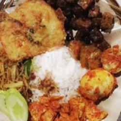 Paket Nasi Telor Jengkol(sayur)