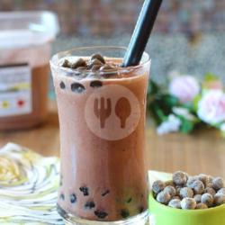 Puding Boba Chocolate Drink