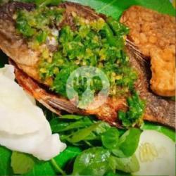 Ikan Mujair Penyet Cabe Ijo