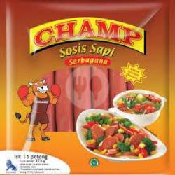 Sosis Sapi Champ, 375gr