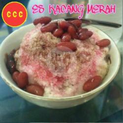 Es Kacang Merah Sirup Susu (dikemas Dlm Mangkok Sedang)