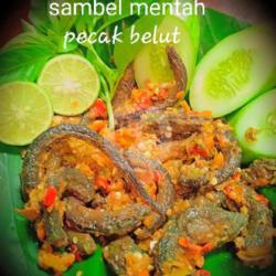 Pecak Belut Sambal Mentah