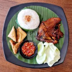 Sego Timbel Ayam Kampung Bakar