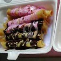 Pisang Caramel Coklat Pink