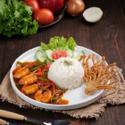 Shrimp/squid Rice Ala Thai