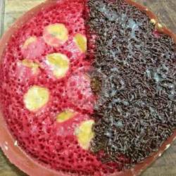 Martabak Strawberry Pisang  Coklat Susu