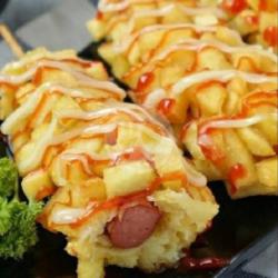 Corndog Full Sosis Kentang