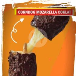 Corndog Mozarella Drak Chocolate