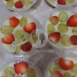 Fruit Cheese Puding