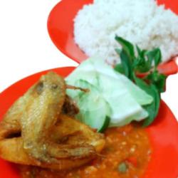 Paket Ayam Dada Goreng