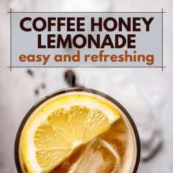 Coffee Honey Lemonade