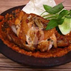 Ayam Penyet Sambel Lalapan