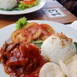 Ayam Semur Bali Asam Manis   Nasi