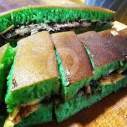Pandan Keju Pisang Coklat