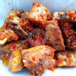 Ayam Cabe Merah   Nasi   Es Sirup Orange Abc