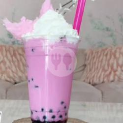 Cotton Candy Milk Tea