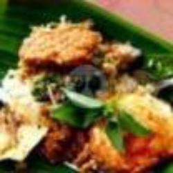 Nasi Pecel   Peyek