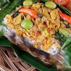 Nasi Bakar Tongkol Pete