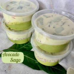 Avocado Cheese Sago