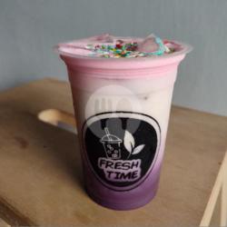 Taro  Cheese Cream Pink