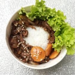 Rice Beef Teriyaki