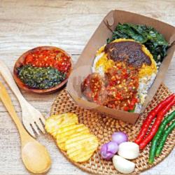 Nasi Dendeng Kering Balado Sultan