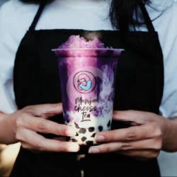 Taro Gemini With Cream Milk