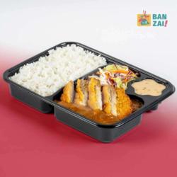 Cheesy Beef Cutlet Curry Bento