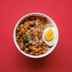 Minced Chicken Rice Bowl   Ocha