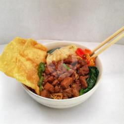 Mie Ayam Yamin Pangsit (sambal Terpisah)