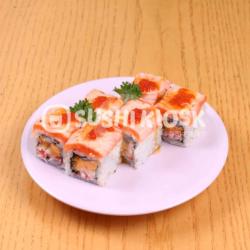 Salmon Kani Cheese Roll