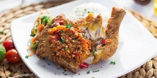 Ayam Penyet & Bakar Katon Lumintu, Campaka