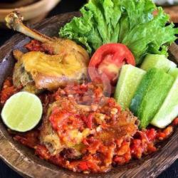 Ayam Penyet Sambal Balacan Nasi