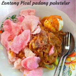 Lontong Pical Padang Pake Telur