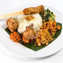 Nasi Campur Ayam ( Bungkus )