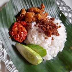 Nasi Kulit Sambel Bawang