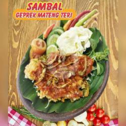 Ayam Geprek Sambal Mateng Teri