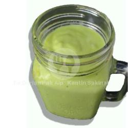 Avocado Durian Greentea Smoothie