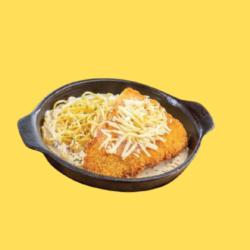 Cheese Dory White Cream Chicken Katsu