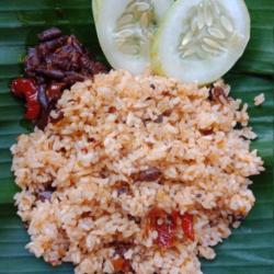 Sego Goreng Cumi Merah Hot (spesial)