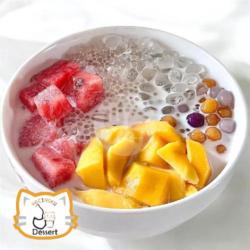 D28 Mango Watermelon Crystal Boba