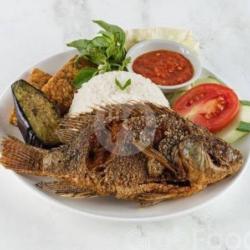 Nasi   Ikan Mujaer   Sambel