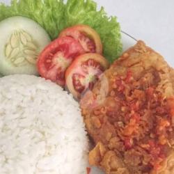 Nasi Telur Geprek