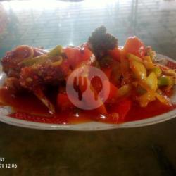 Bebek Goreng Saos Padang
