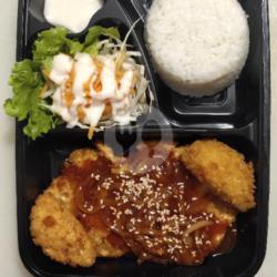 Kakap Katsu Yakiniku Bento