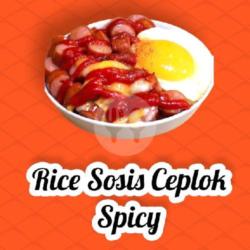 Rice Sosis Ceplok Spicy