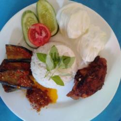 Ayam Bakar Terong Balado   Nasi