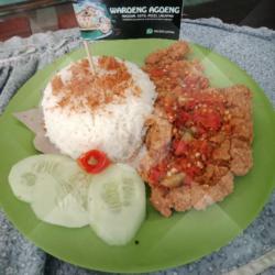 Nasi Telur Geprek