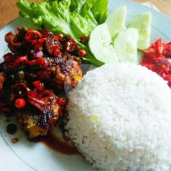 Ayam Bakar Sambal Kecap   Nasi Putih   Sambal