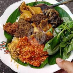 Nasi Penyetan Babat Usus